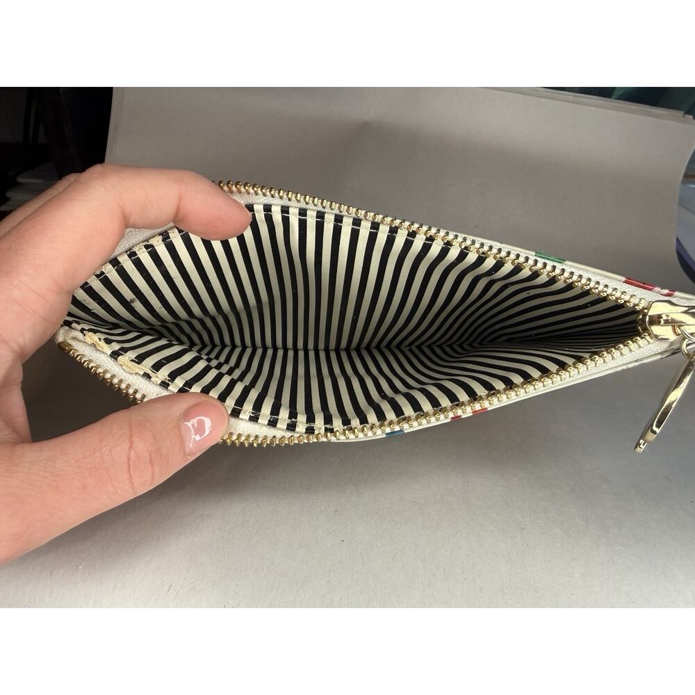 Kate Spade Book Zipper Pouch Wallet Or Cosmetic Bag - Picture 4 of 8